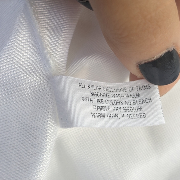 Vintage Shadowline White Full Length Slip Dress - Picture 5 of 5